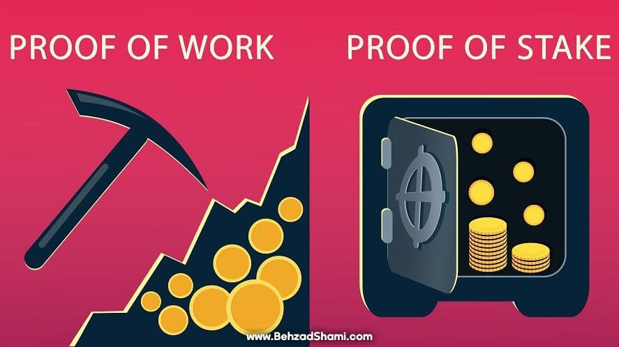 proof of stake - proof of work